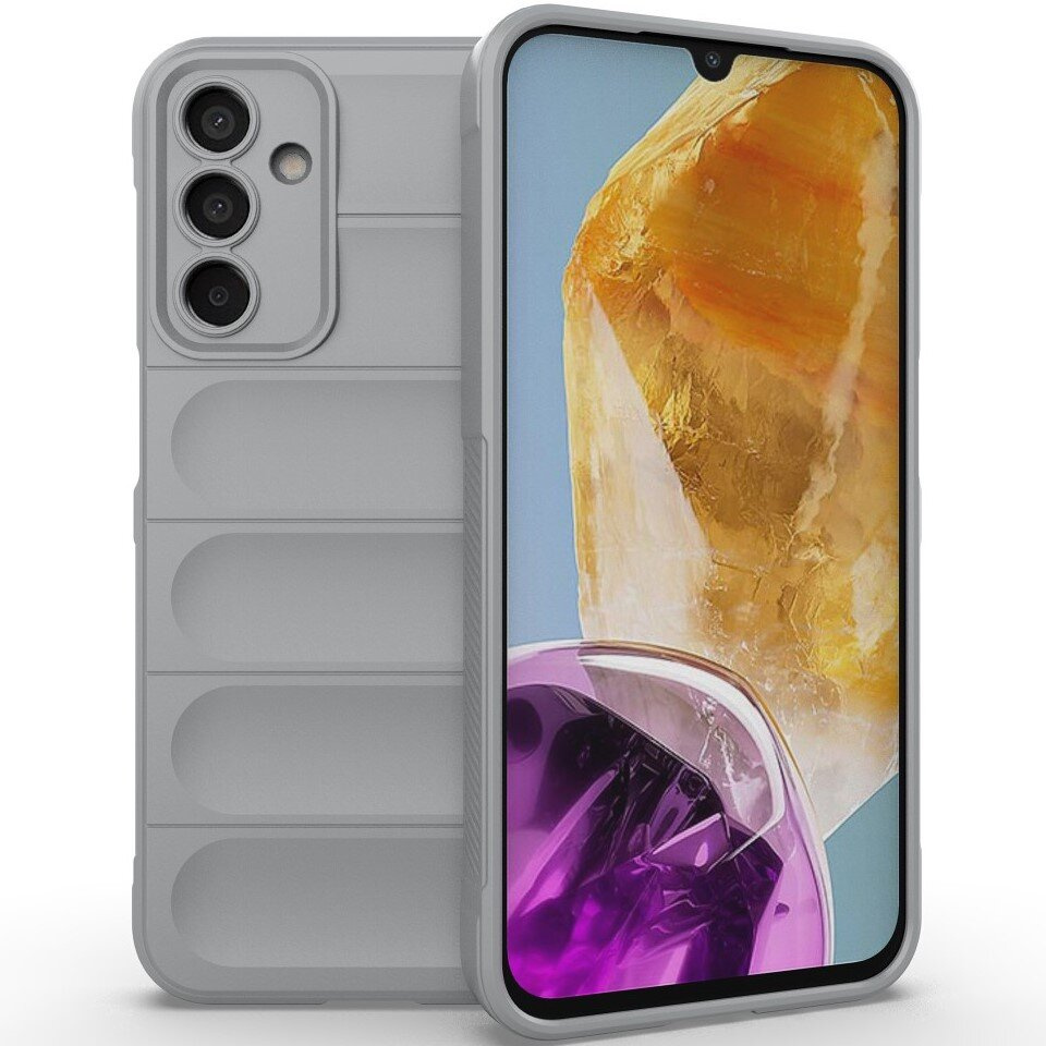 Samsung Galaxy M15 5g Gaming-schutzhülle, Grau