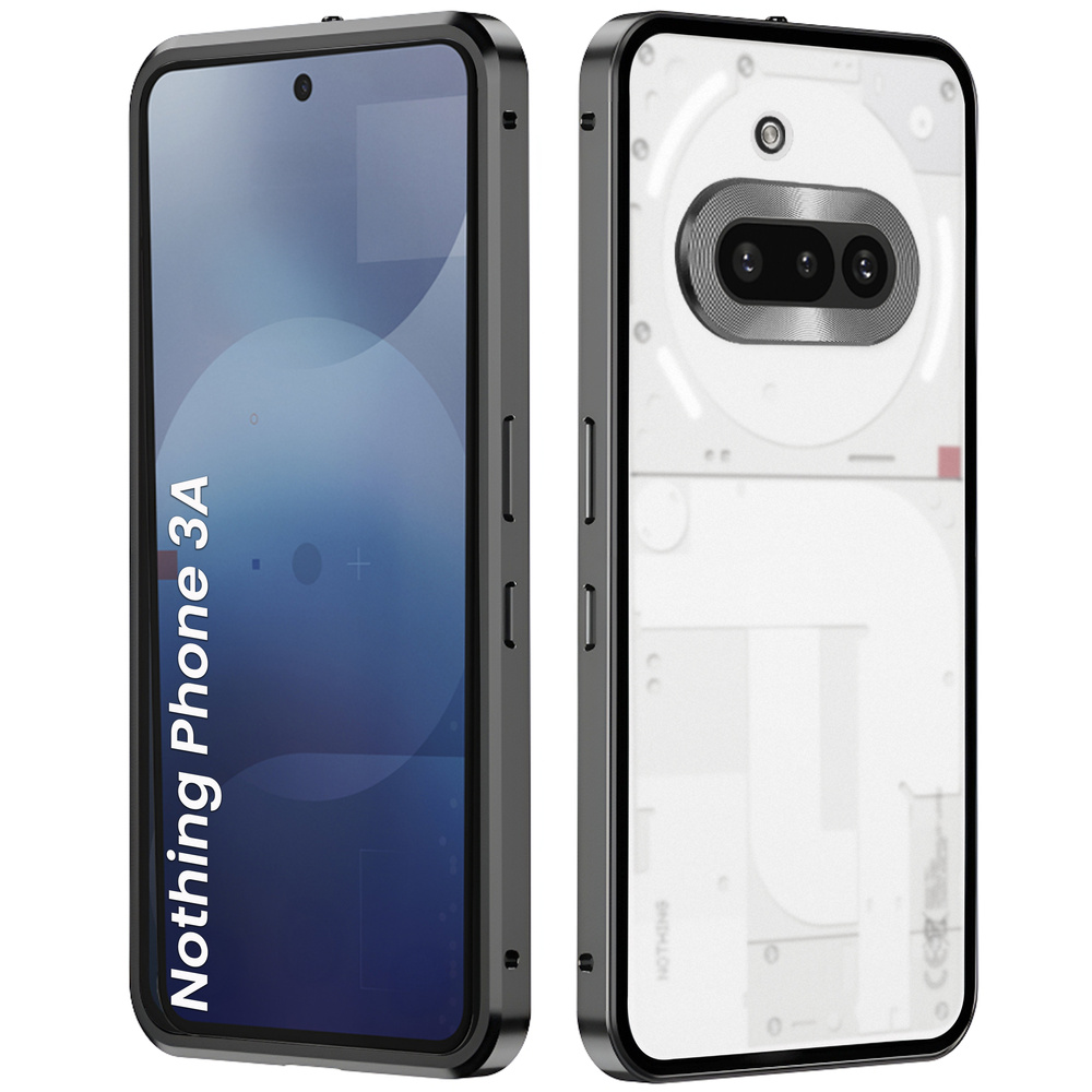 Case For Nothing Phone 3a, Frame Case, Grau
