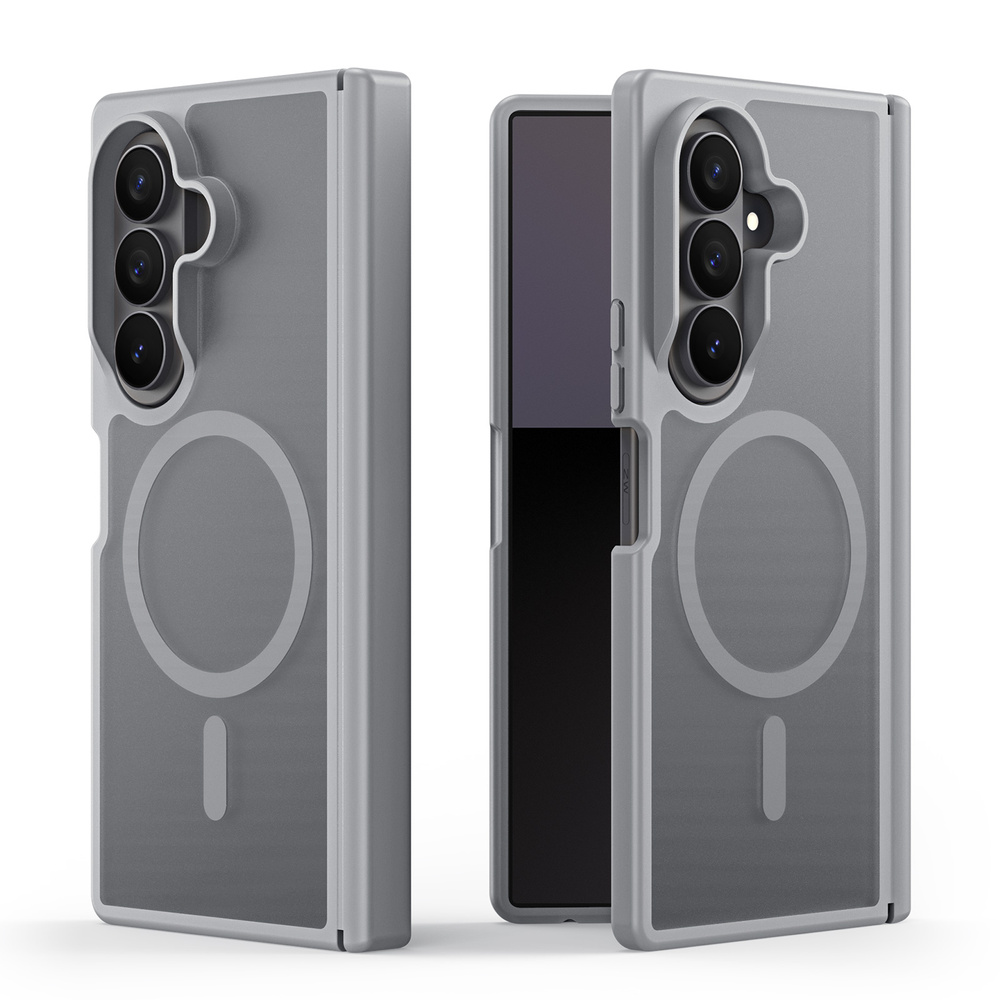 Dux Ducis Hülle Für Samsung Galaxy Z Fold 8 Ultra, Yind-serie, Grau