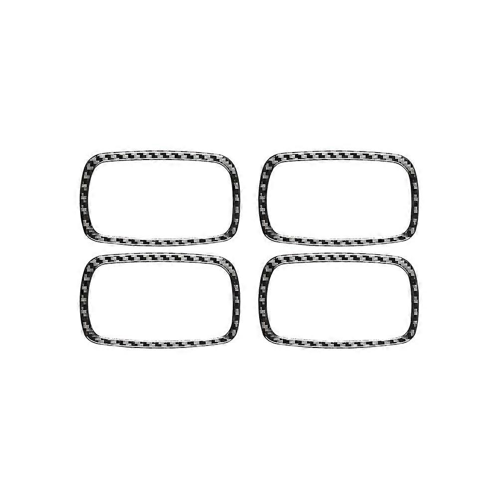 Für Cobalt 2005-2010 Weiche Carbon Faser Auto Türgriff Abdeckung Rahmen Trim Aufkleber Zubehör