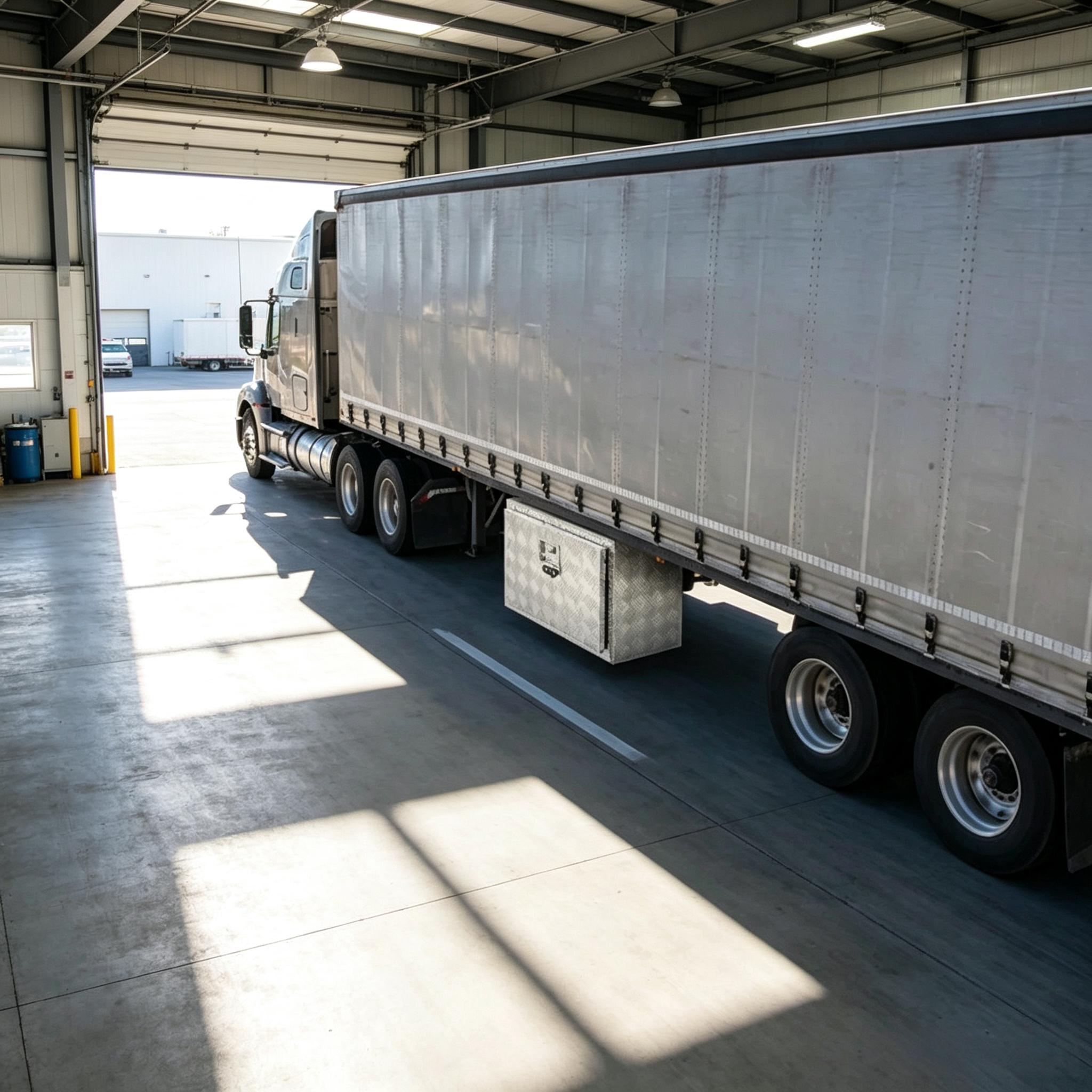 Aluminium-werkzeugkasten Für Lkw, 76 L Mit Schloss Und Schlüssel, Silber