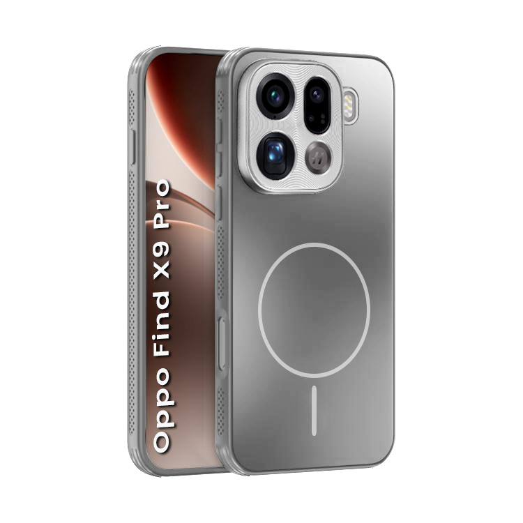 Schutzhülle Für Oppo Find X9 Pro, Mit Magsafe, Titan