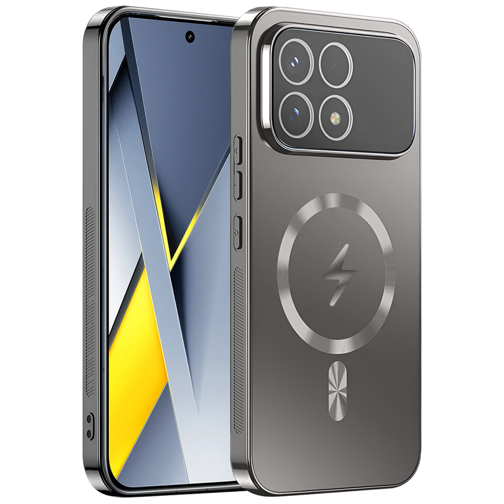Schutzhülle Für Xiaomi Poco F8 Pro, Mit Magsafe, Grau