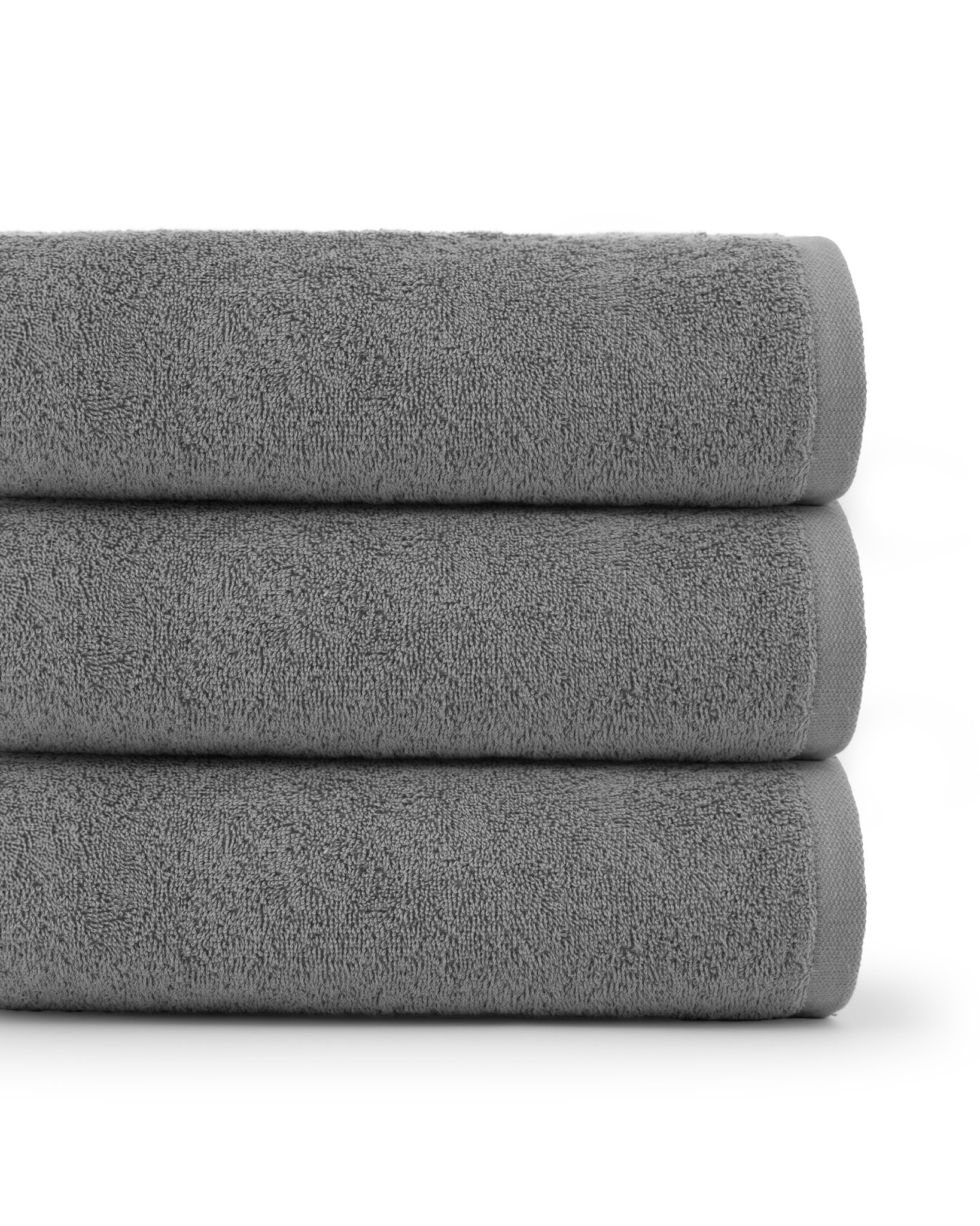 Graues Handtuch 100x150 450g