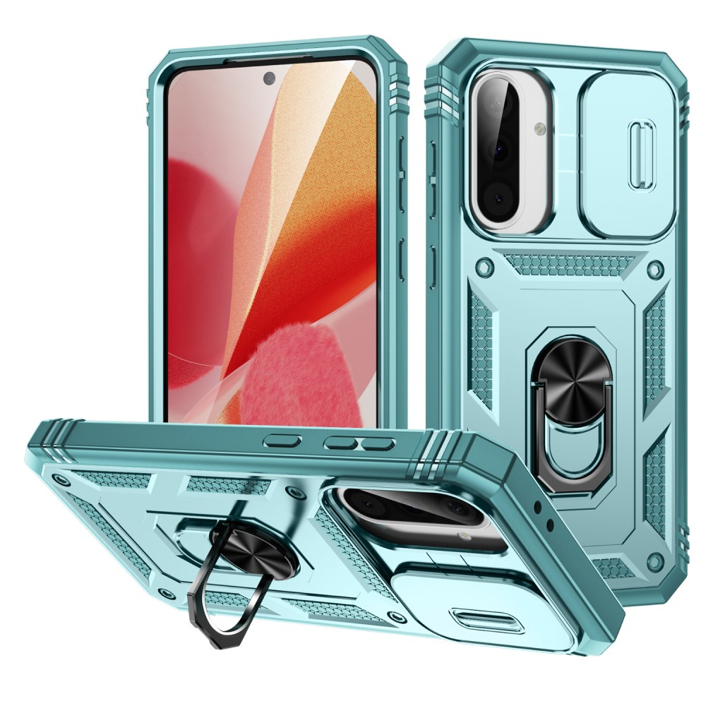Samsung Galaxy A36 5g Hülle, Ständer, Kameralinse, Grün