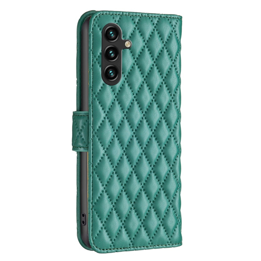 Klapphülle Für Samsung Galaxy A56 5g, Brieftaschenmodell, Farbe: Binfen, Grün
