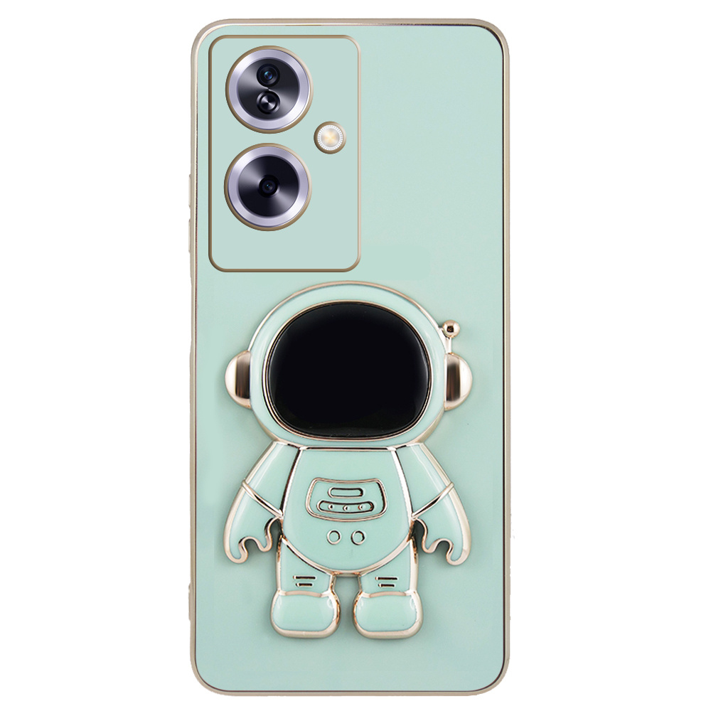 Oppo A79 5g Hülle, Astronaut, Grün