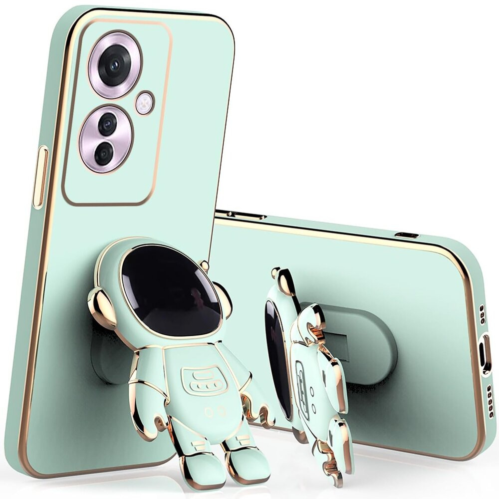 Schutzhülle Für Oppo Reno 11f 5g, Astronaut, Grün