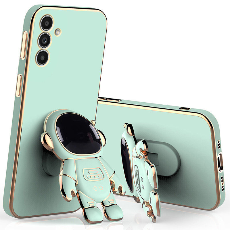 Samsung Galaxy M55 5g Hülle, Astronaut, Grün