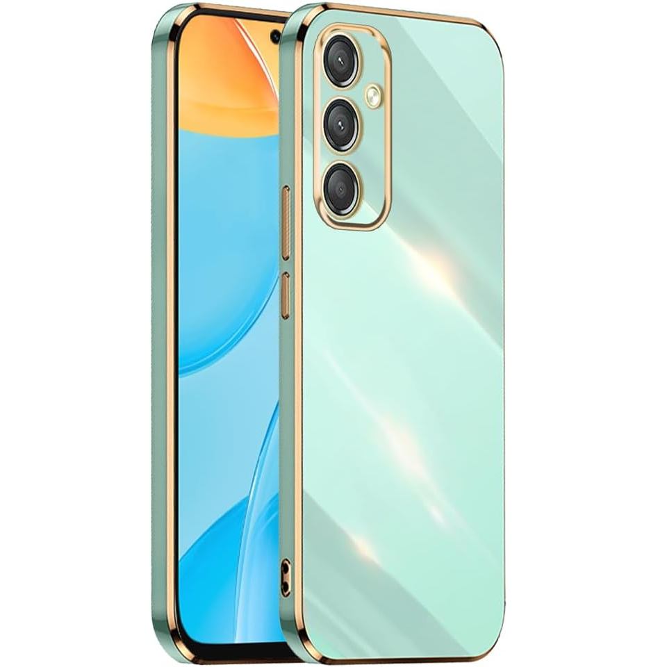 Samsung Galaxy A05s Hülle, Glamour Camshield, Grün
