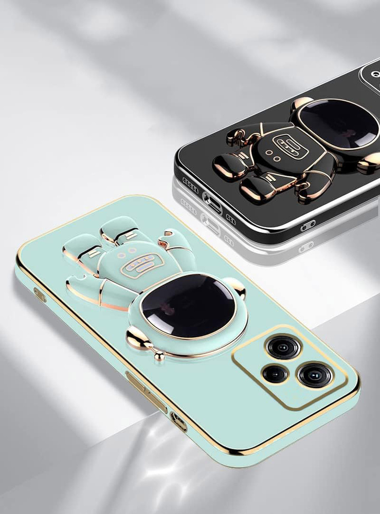 Hülle Für Xiaomi Poco F6, Astronaut, Grün