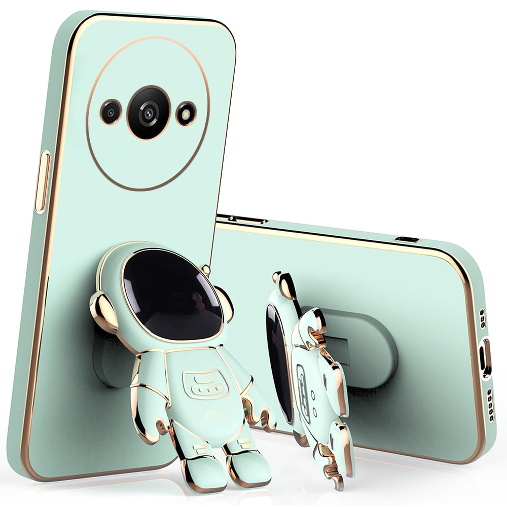 Hülle Für Xiaomi Redmi A3, Astronaut, Grün