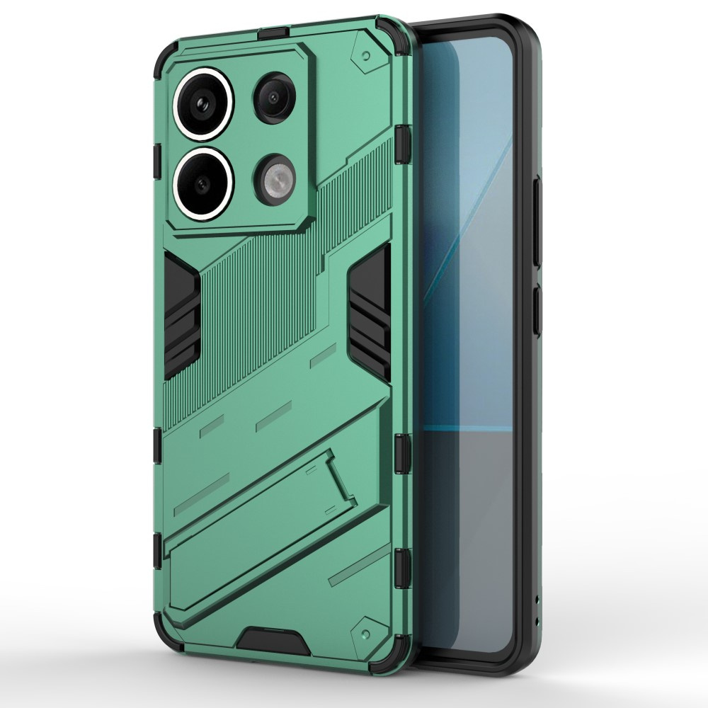 Schutzhülle Für Xiaomi Redmi Note 13 Pro 5g, Mit Militär-aufstellfunktion, Grün