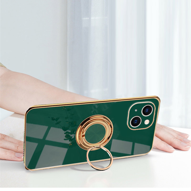 Iphone 14 Hülle, Electro Ring, Grün