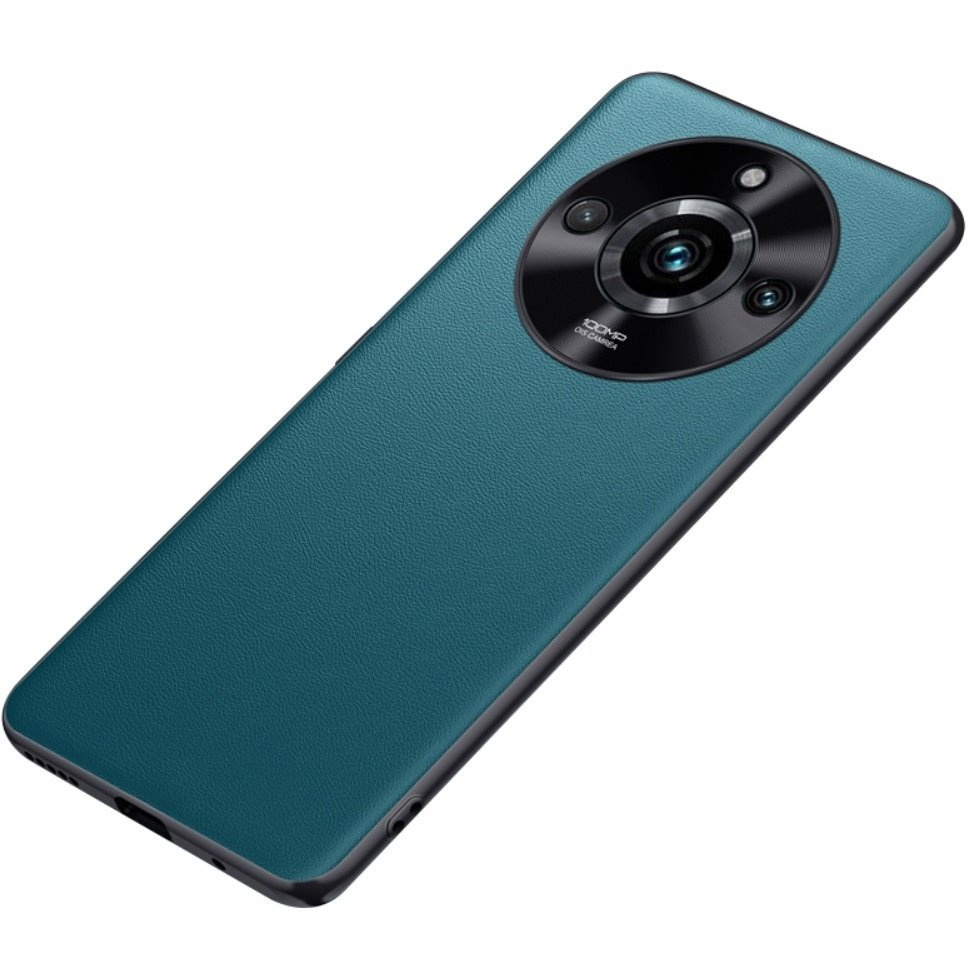Realme 11 Pro 5g / Pro+ 5g Lederhülle, Leder-hybridhülle, Grün