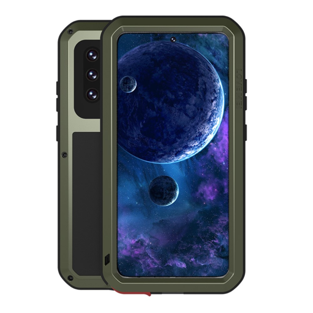 Love Mei Hülle Für Samsung Galaxy A52/a52s, Mit Glas Geschützt, Grün