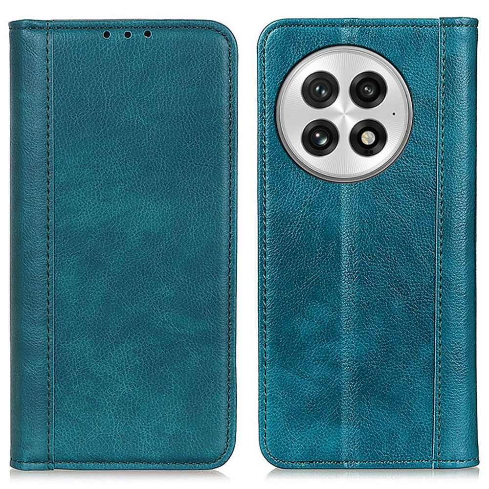 Oneplus 13 Flip-case Aus Kunstleder, Grün