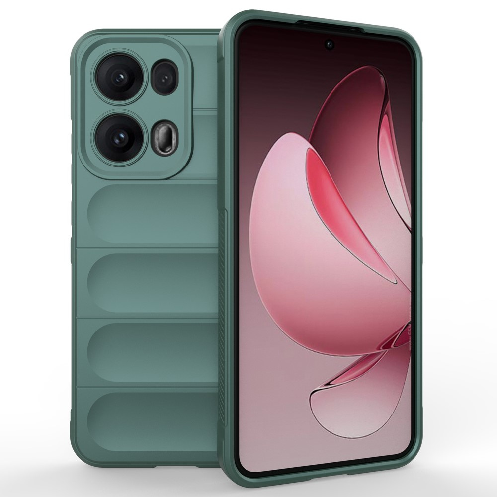 Oppo Reno 13 Pro Gaming-schutzhülle, Stoßfest, Grün