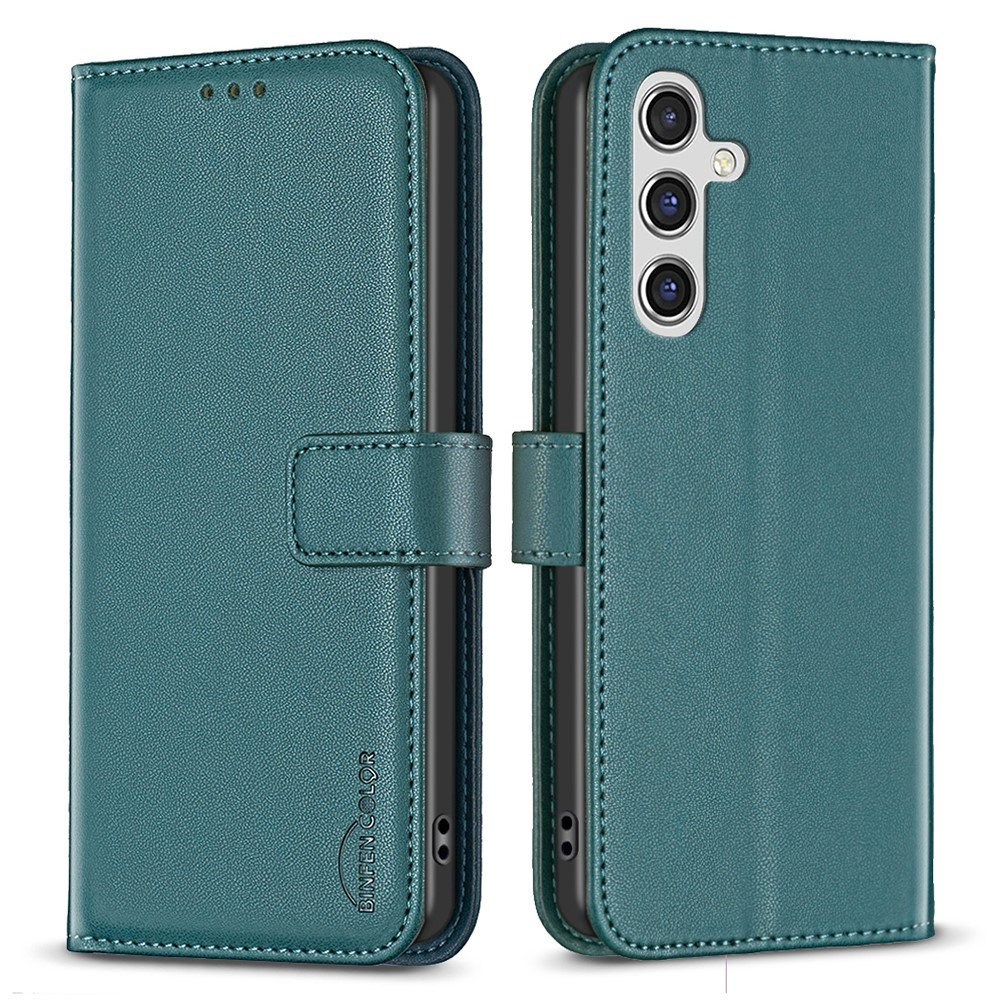 Flip-case Für Samsung Galaxy A35 5g, Binfen Wallet, Grün