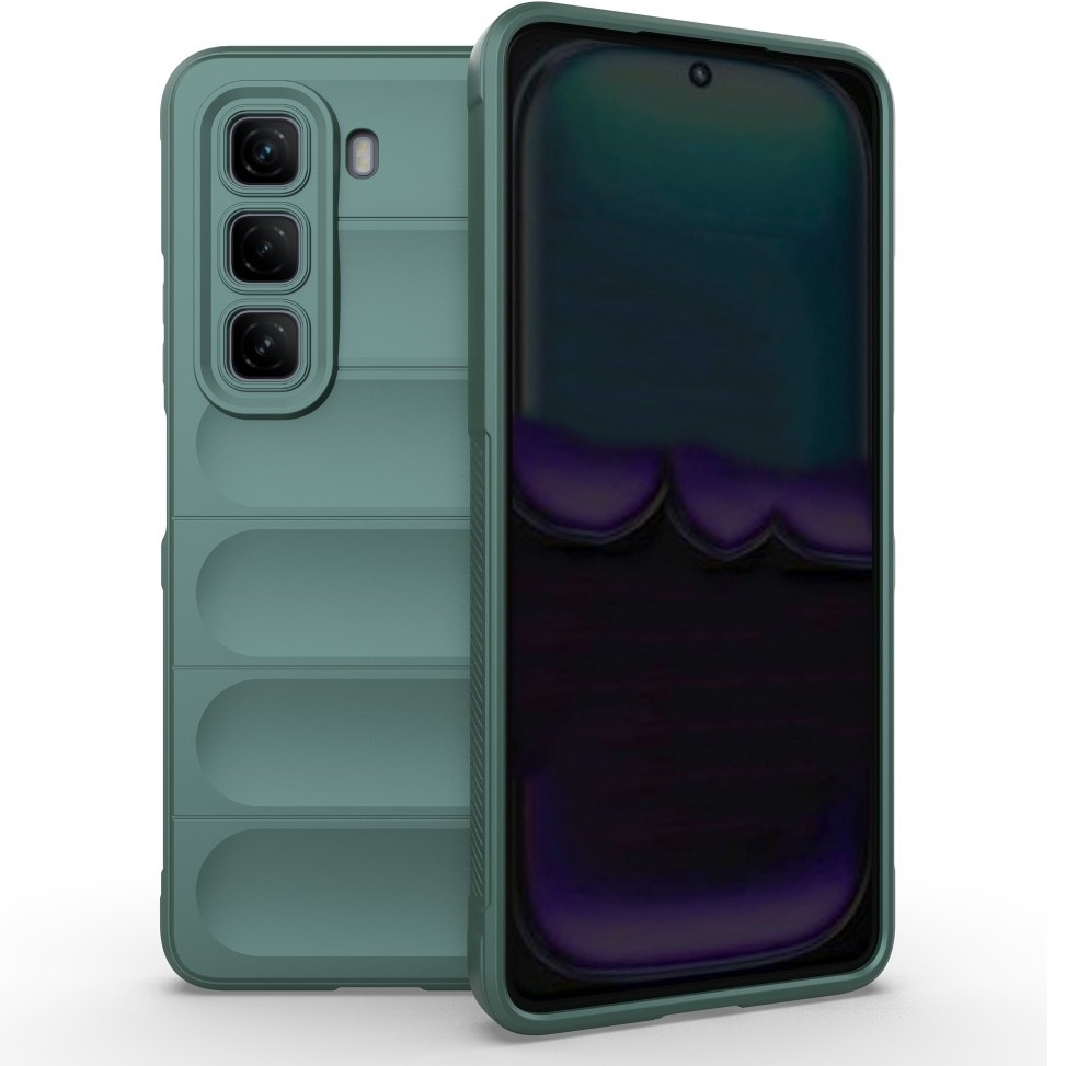 Schutzhülle Für Infinix Hot 50 4g, Stoßfest, Für Gaming, Grün