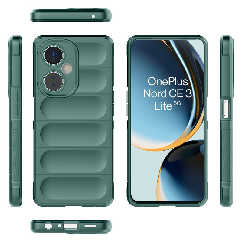 Oneplus Nord Ce 3 Lite 5g Gaming-schutzhülle, Stoßfest, Grün