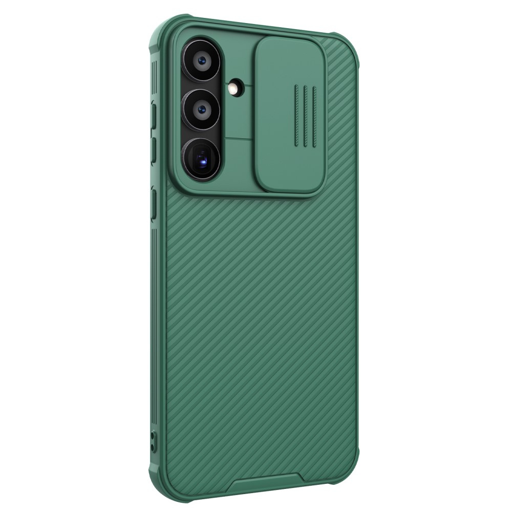 Schutzhülle Für Samsung Galaxy A55 5g, Gepanzert, Nillkin, Camshield Pro, Grün