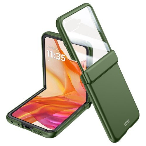 Motorola Razr 50 Ultra Pc-gehäuse Mit Glas, Grün