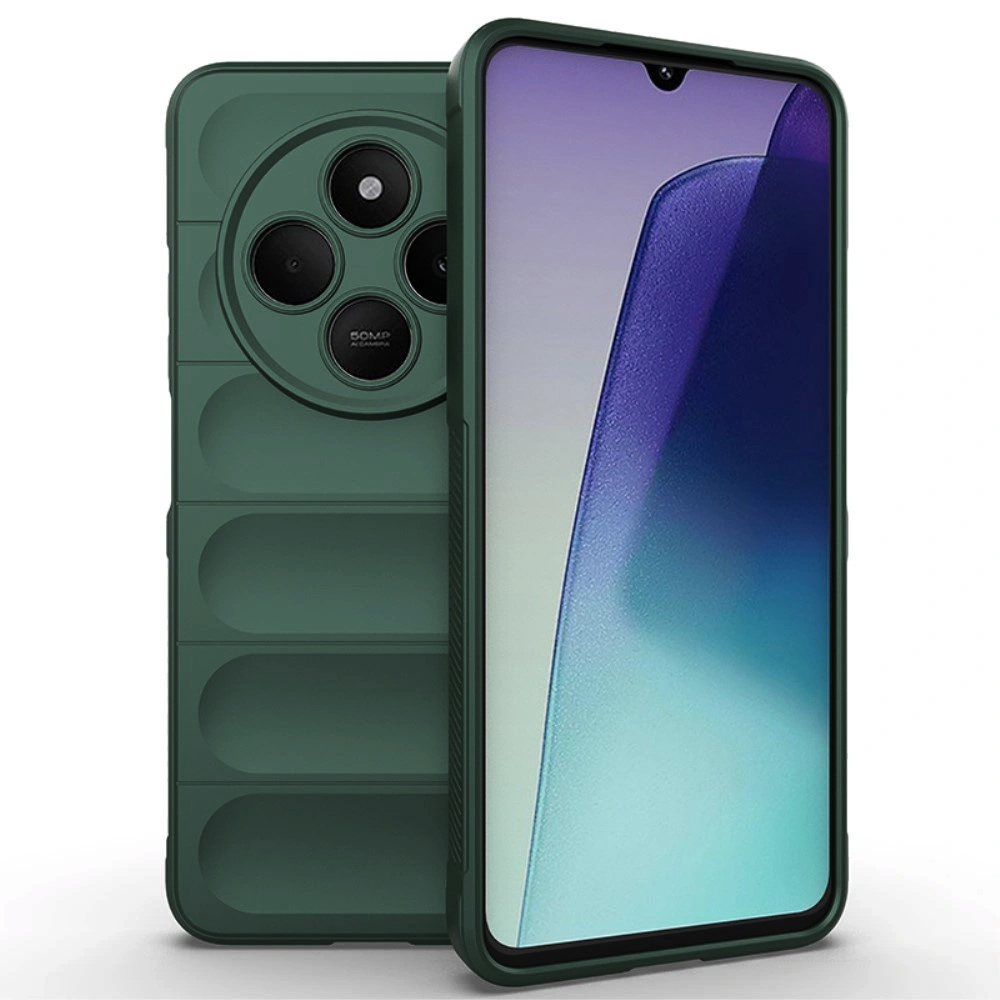 Schutzhülle Für Xiaomi Redmi 14c / Xiaomi Poco C75, Stoßfest, Für Gaming, Grün
