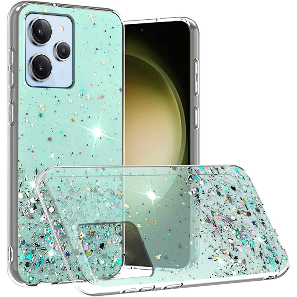 Schutzhülle Für Xiaomi Redmi 12, Glitzernd, Grün