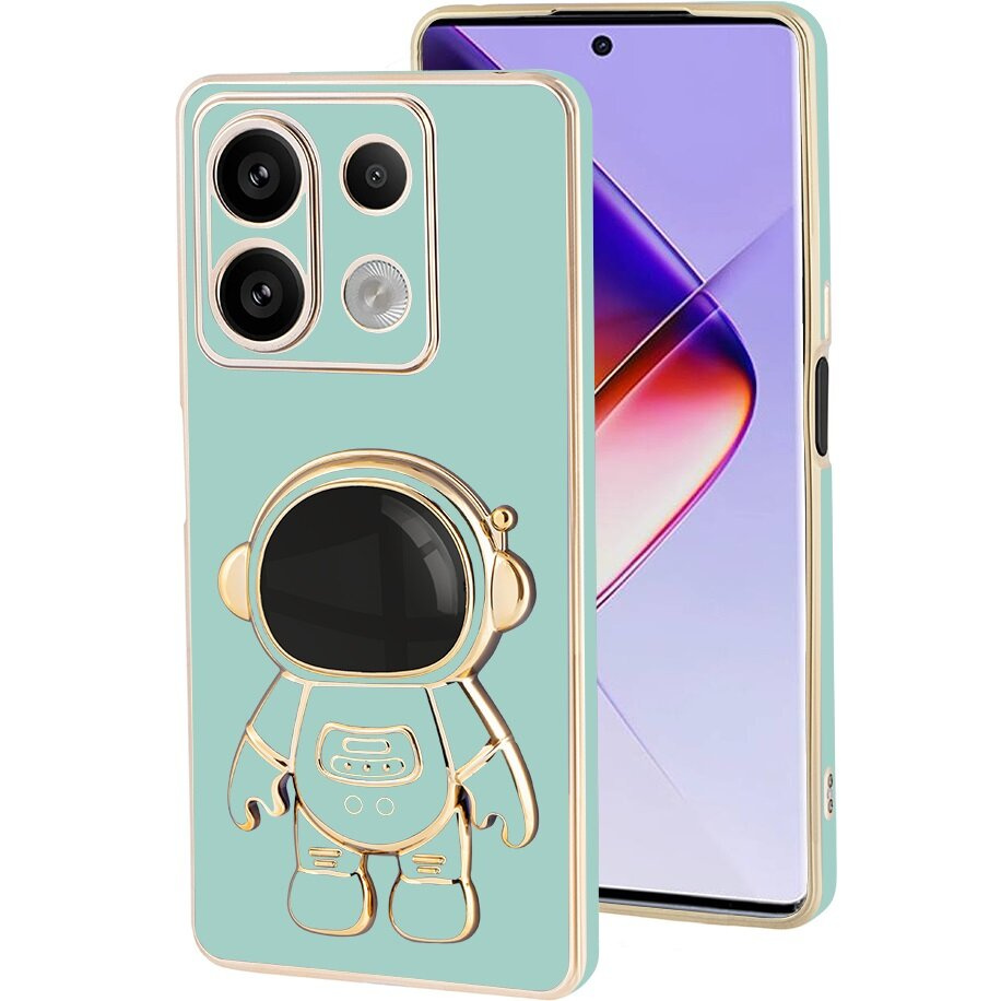 Infinix Note 40 Pro Hülle, Astronaut, Grün