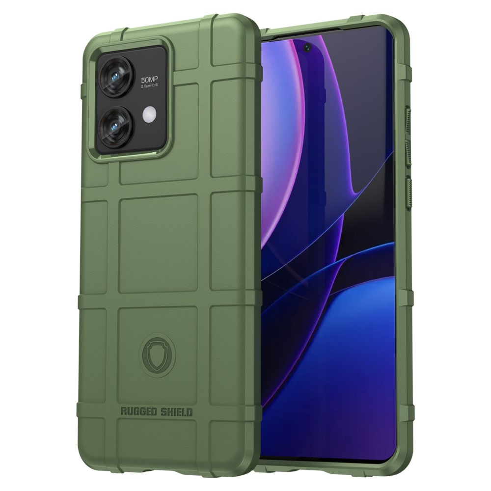 Motorola Edge 40 Neo Rugged Shield Hülle, Grün