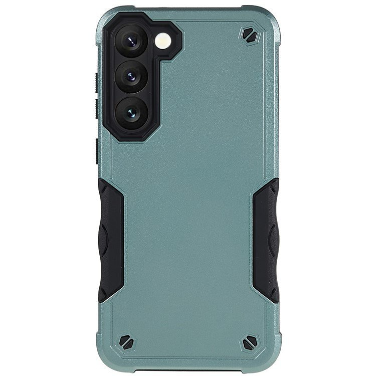 Gepanzerte Schutzhülle Für Samsung Galaxy S23 Plus, Zweilagig, Grün