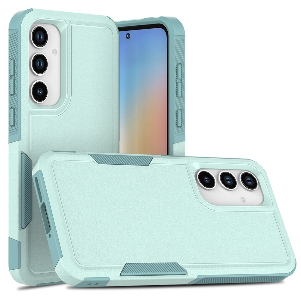 Gepanzerte Schutzhülle Für Samsung Galaxy A56 5g, Doppelt Stoßfest, Grün