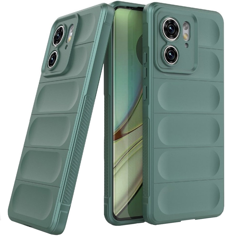 Motorola Edge 40 Gaming-schutzhülle, Stoßfest, Grün