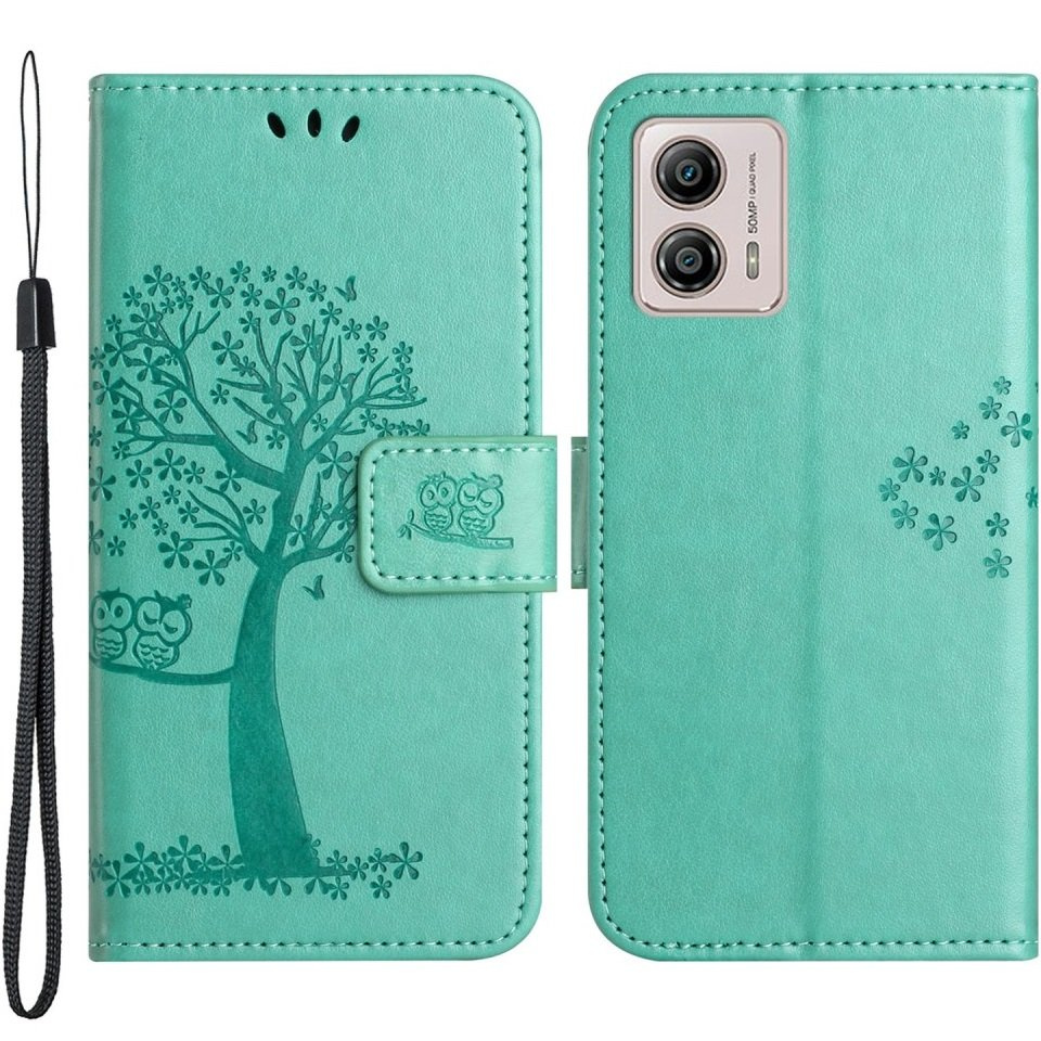 Klapphülle Für Motorola Moto G53 / G23 / G13, Baum, Grün