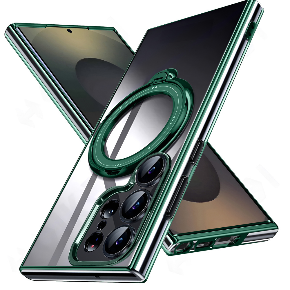 Magnetische Hülle Für Samsung Galaxy S25 Ultra, Mit Magsafe, Grün