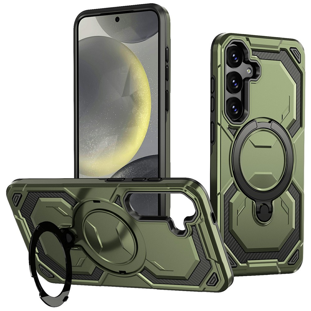 Magnetische Hülle Mit Ständer Für Samsung Galaxy A57 5g, Grün