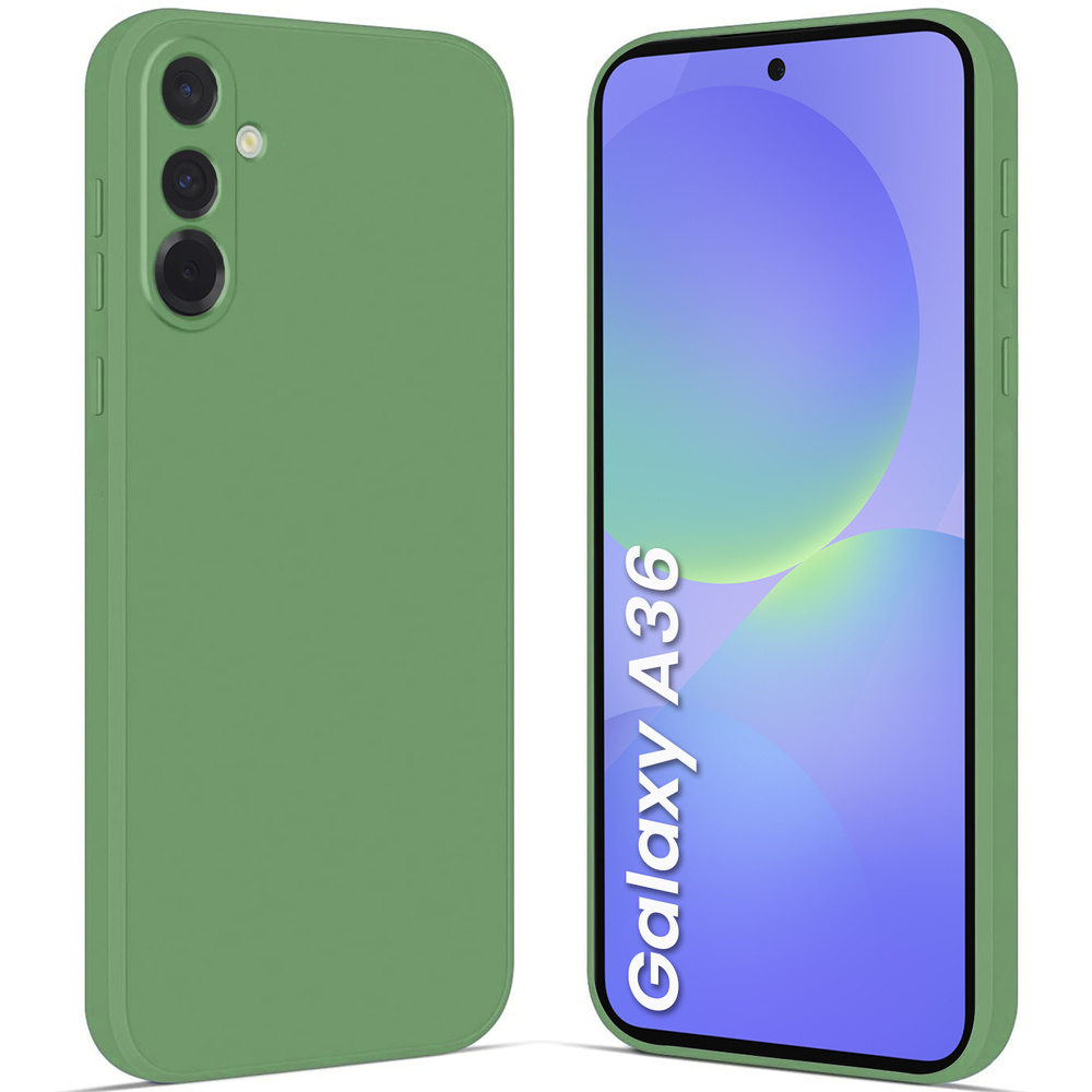 Schutzhülle Für Samsung Galaxy A36 5g, Silikon Lite, Grün