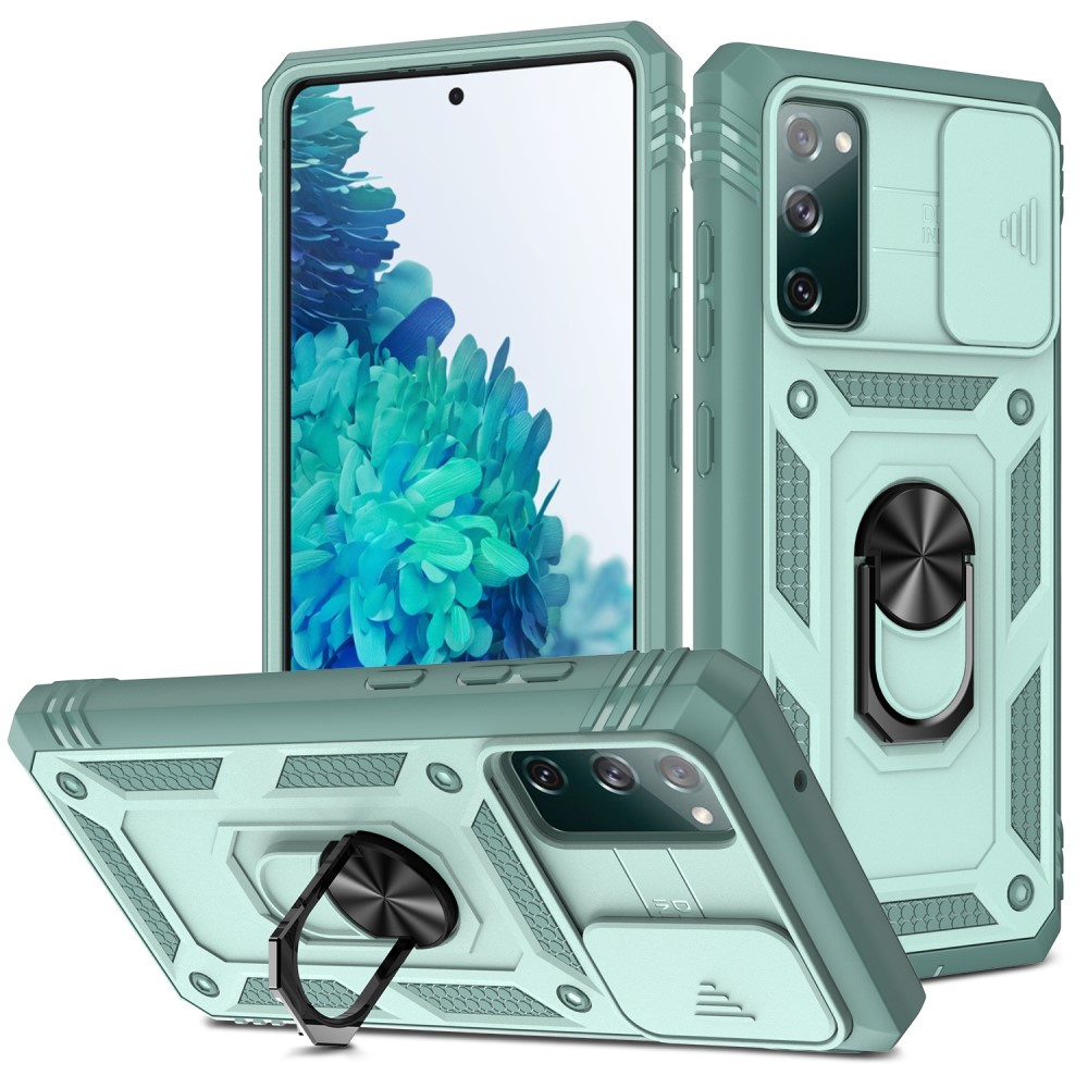 Schutzhülle Mit Schutzfunktion Für Samsung Galaxy S20 Fe, Camshield Slide, Grün