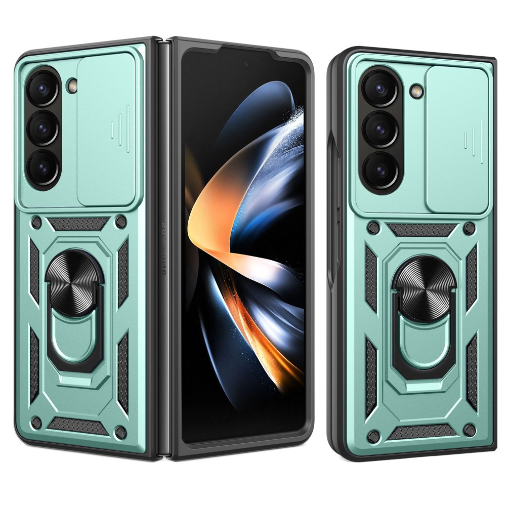Schutzhülle Mit Schutzfunktion Für Samsung Galaxy Z Fold5 5g, Camshield Slide, Grün