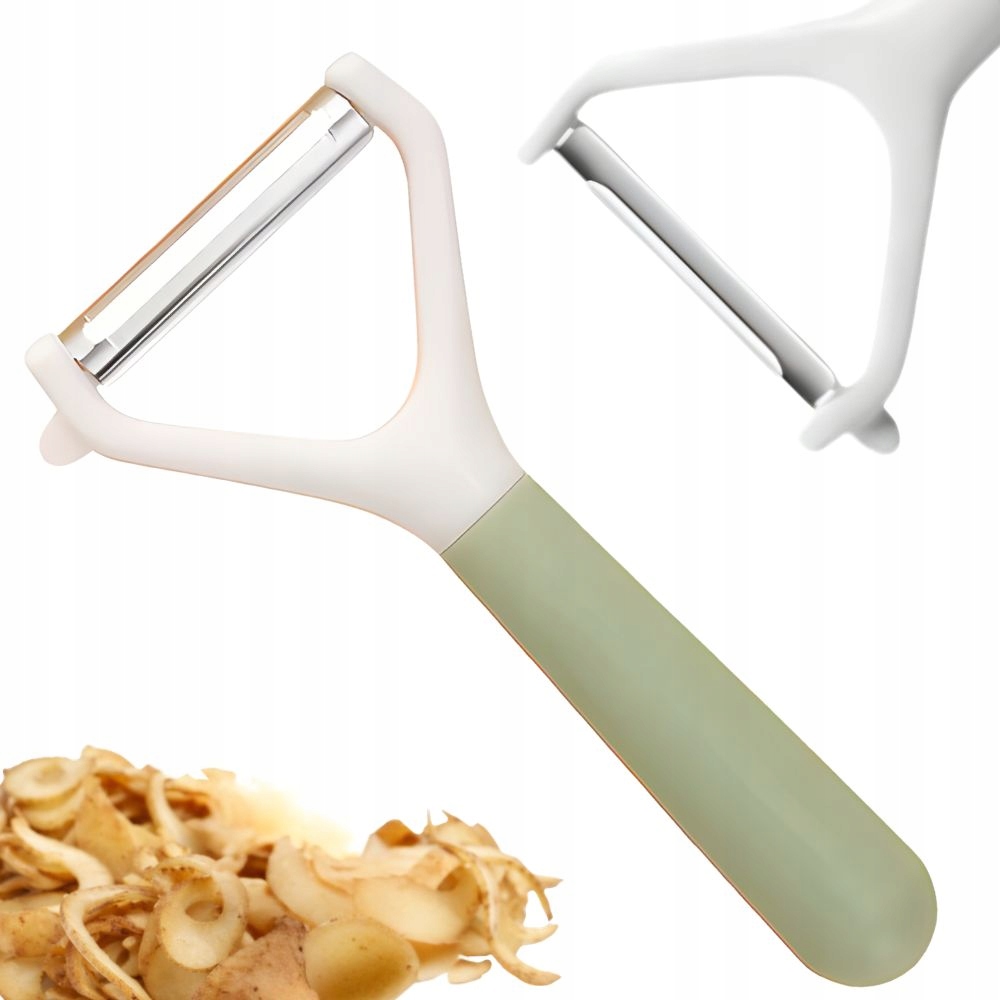 Gemüse- Und Obstschäler Mit Doppelklinge, Ergonomischer Schäler Und Schaber