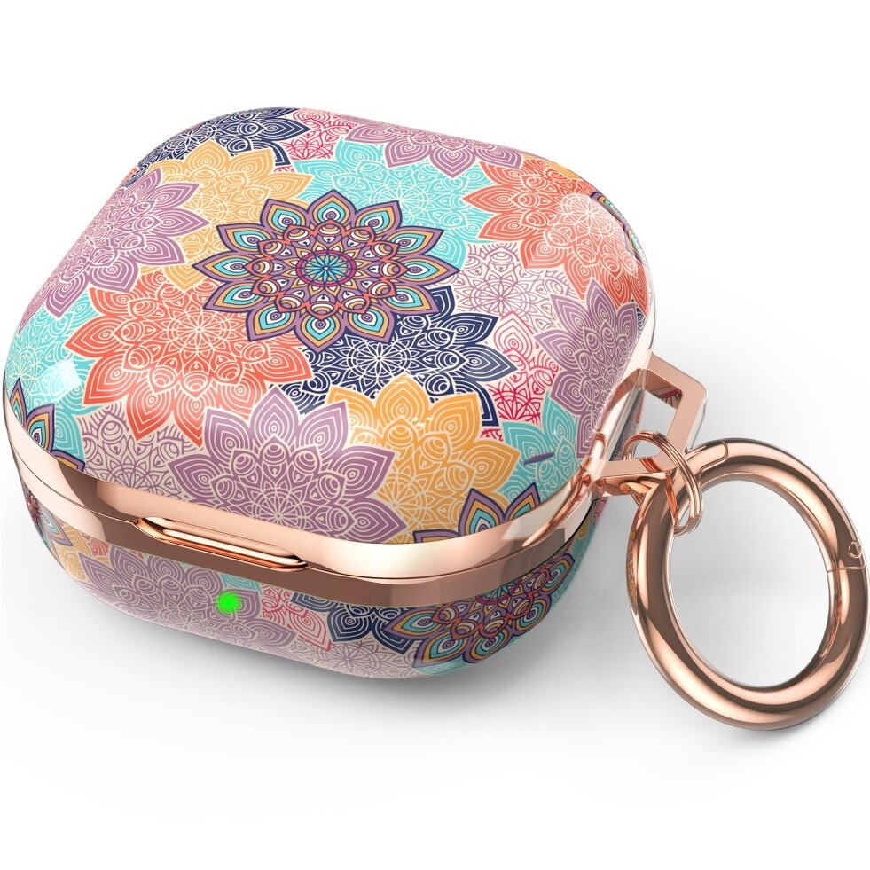 Hülle Für Samsung Galaxy Buds 2 / 2 Pro / Pro / Live, Farbenfrohes Mandala