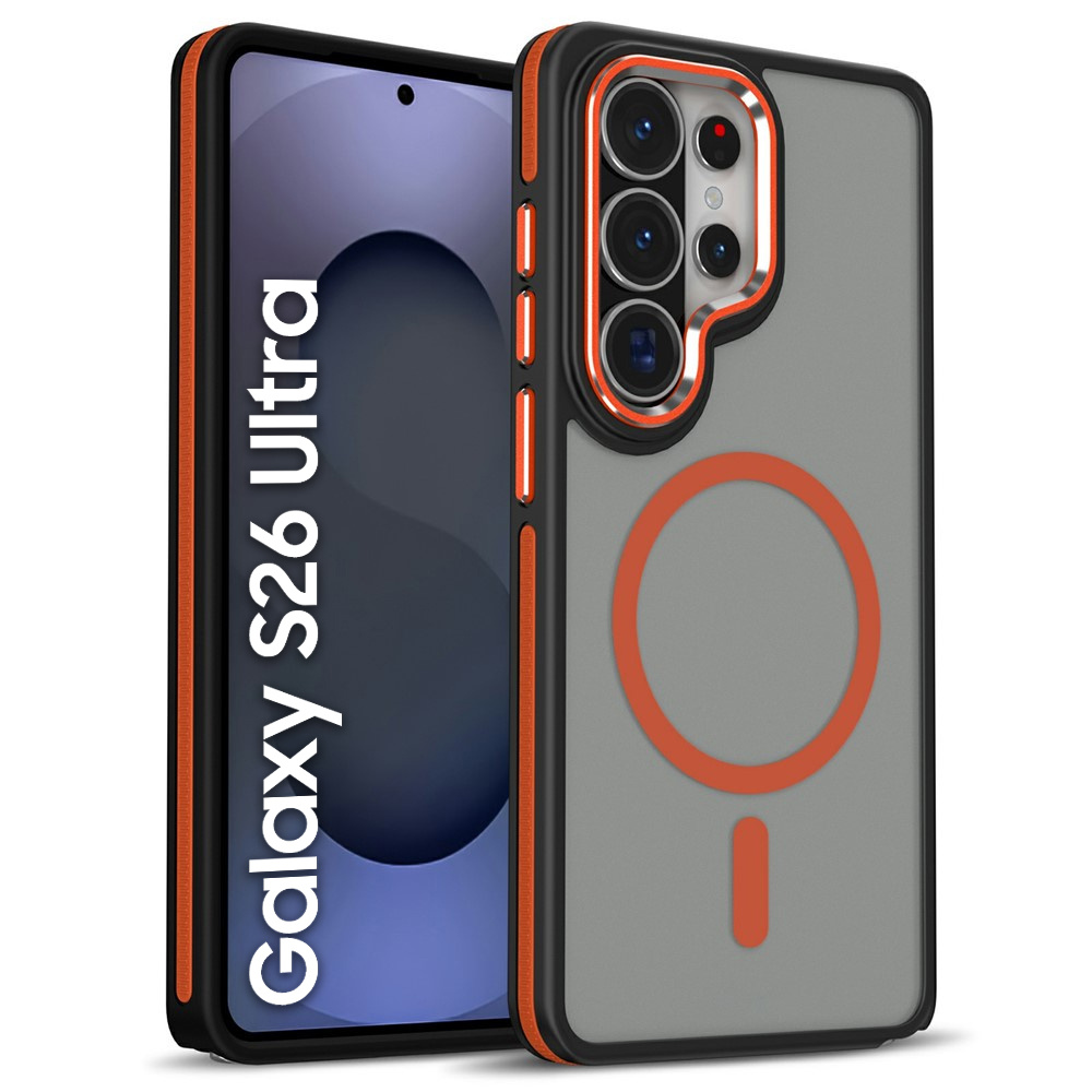 Samsung Galaxy S26 Ultra Matte Hülle Für Magsafe, Orange
