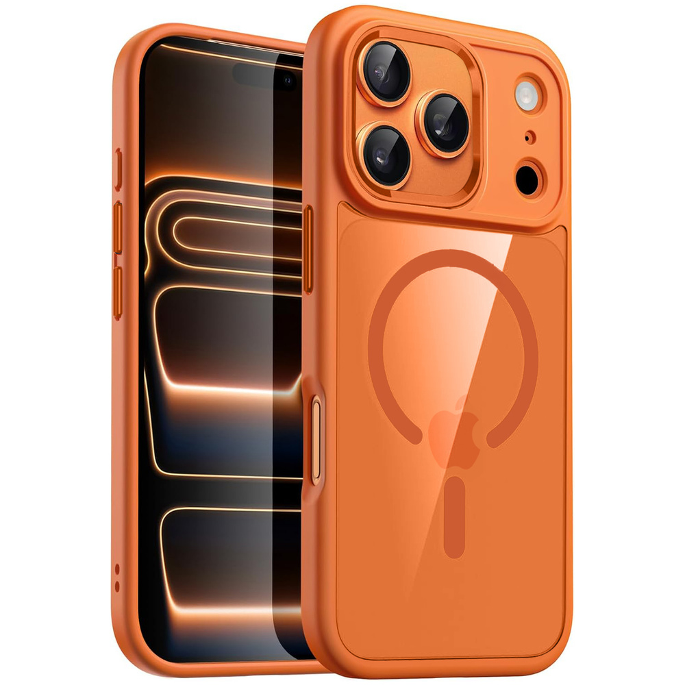 Schutzhülle Für Iphone 17 Pro, Mit Magsafe, Orange