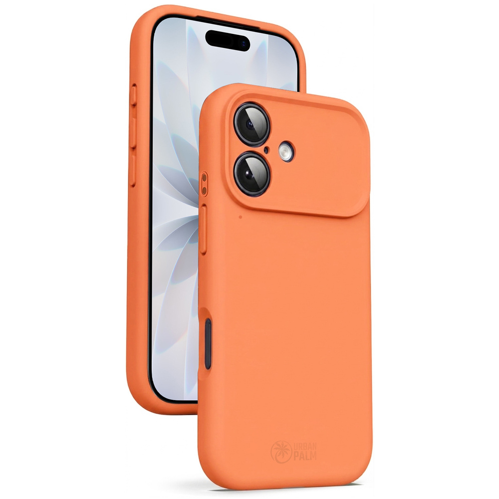 Urbanpalm Iphone 17 Silikonhülle Für Magsafe, Juicy Orange