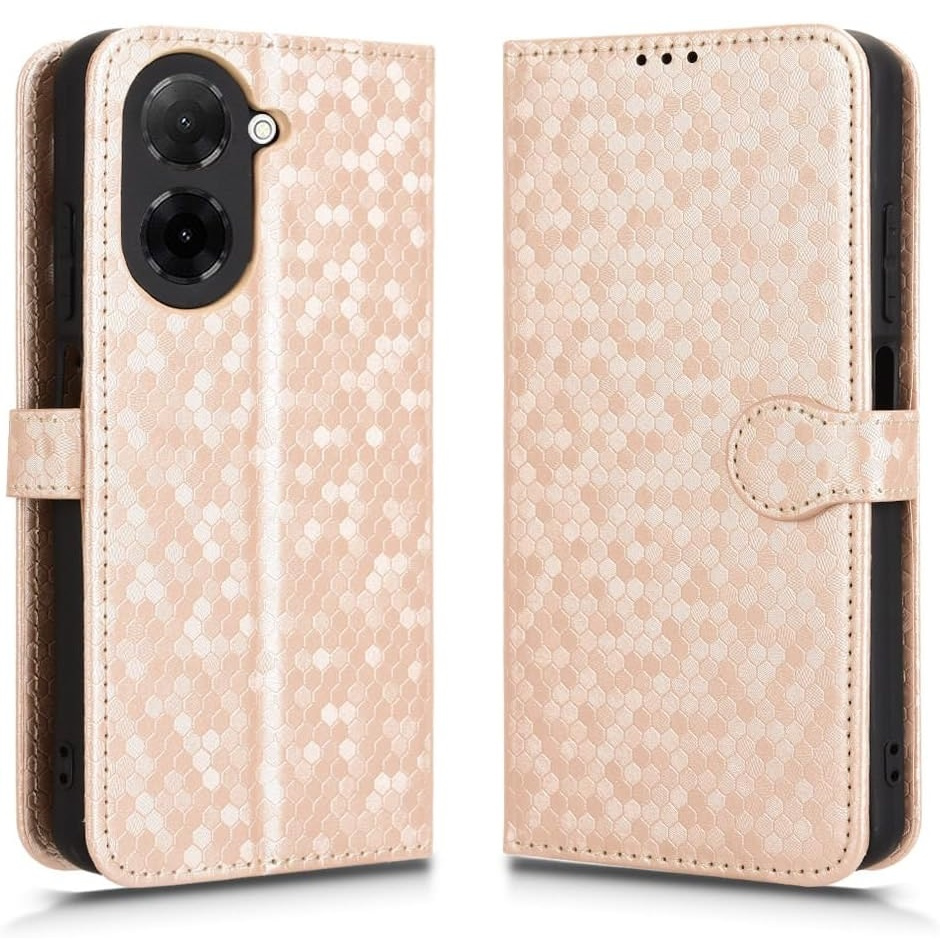 Klapphülle Für Xiaomi Redmi A5, Wallet Rhombus, Pink