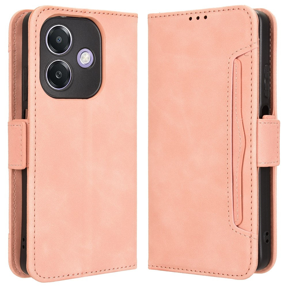 Klapphülle Für Oppo A40 / Oppo A40m, Mit Kartenfach, Pink
