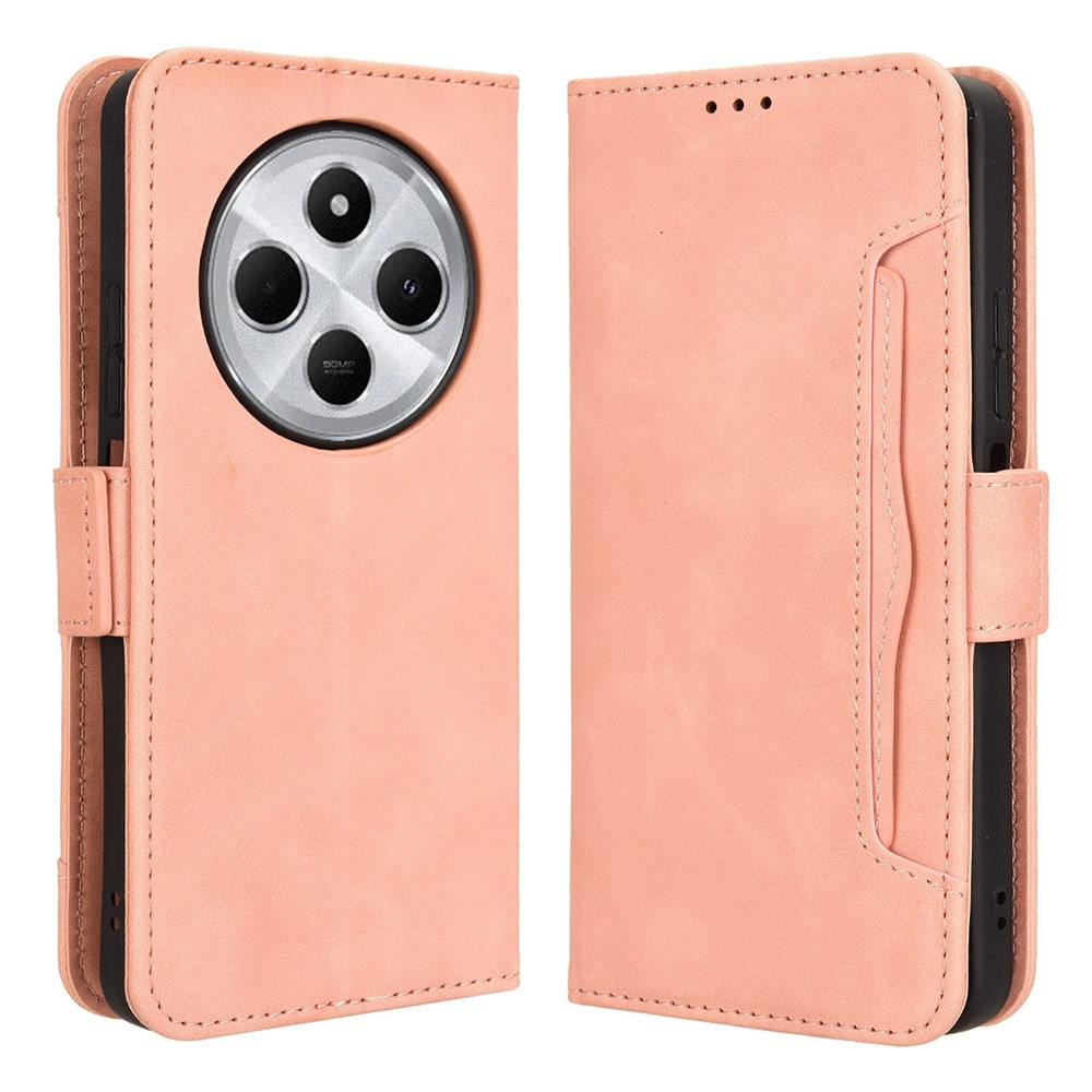 Klapphülle Für Xiaomi Redmi 14c / Xiaomi Poco C75, Mit Kartenfach, Pink