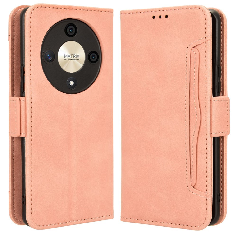 Klapphülle Für Honor Magic 6 Lite 5g, Mit Kartenfach, Pink