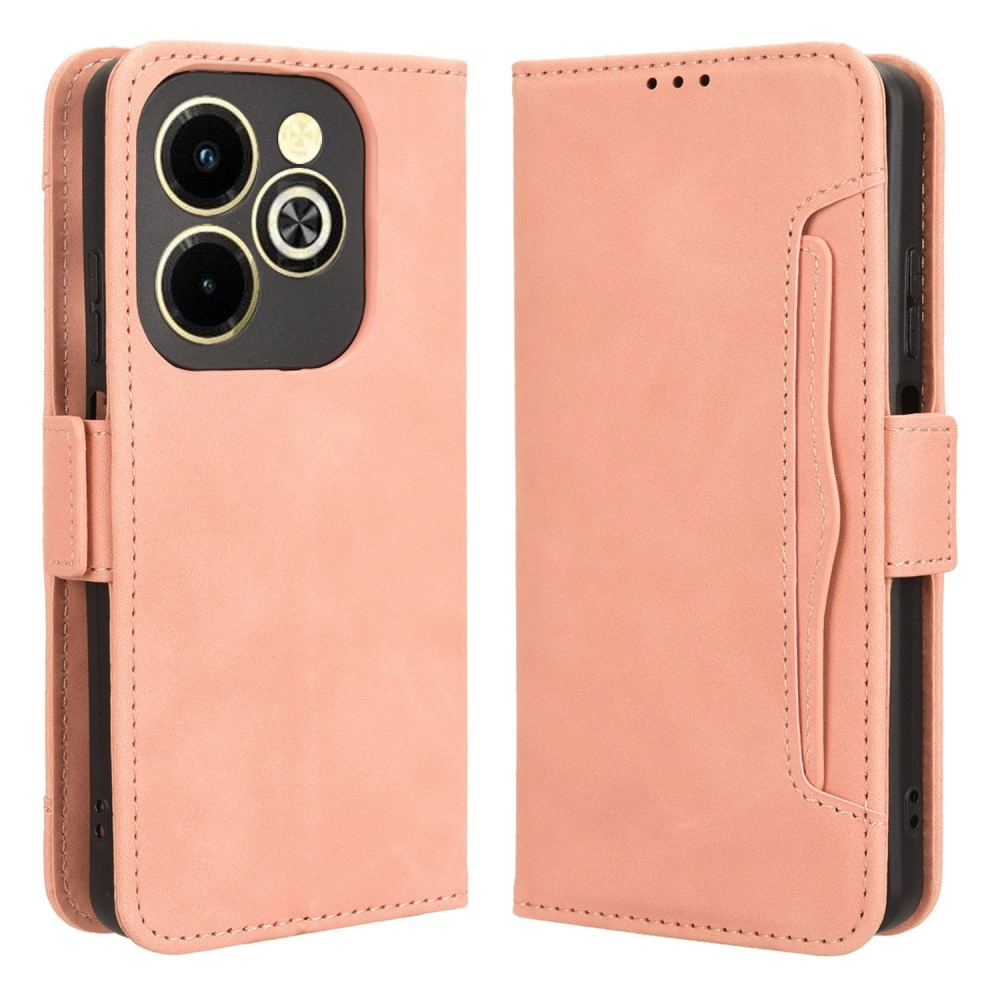 Klapphülle Für Infinix Hot 40i, Mit Kartenfach, Pink